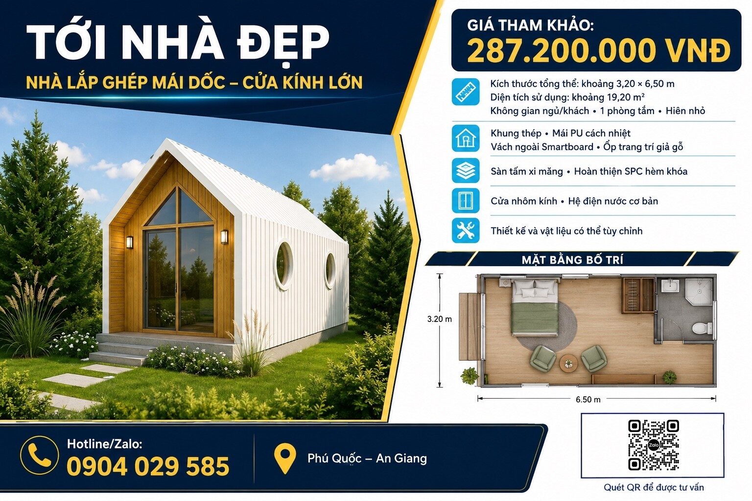 Hình ảnh phương án M07 tại Phú Quốc